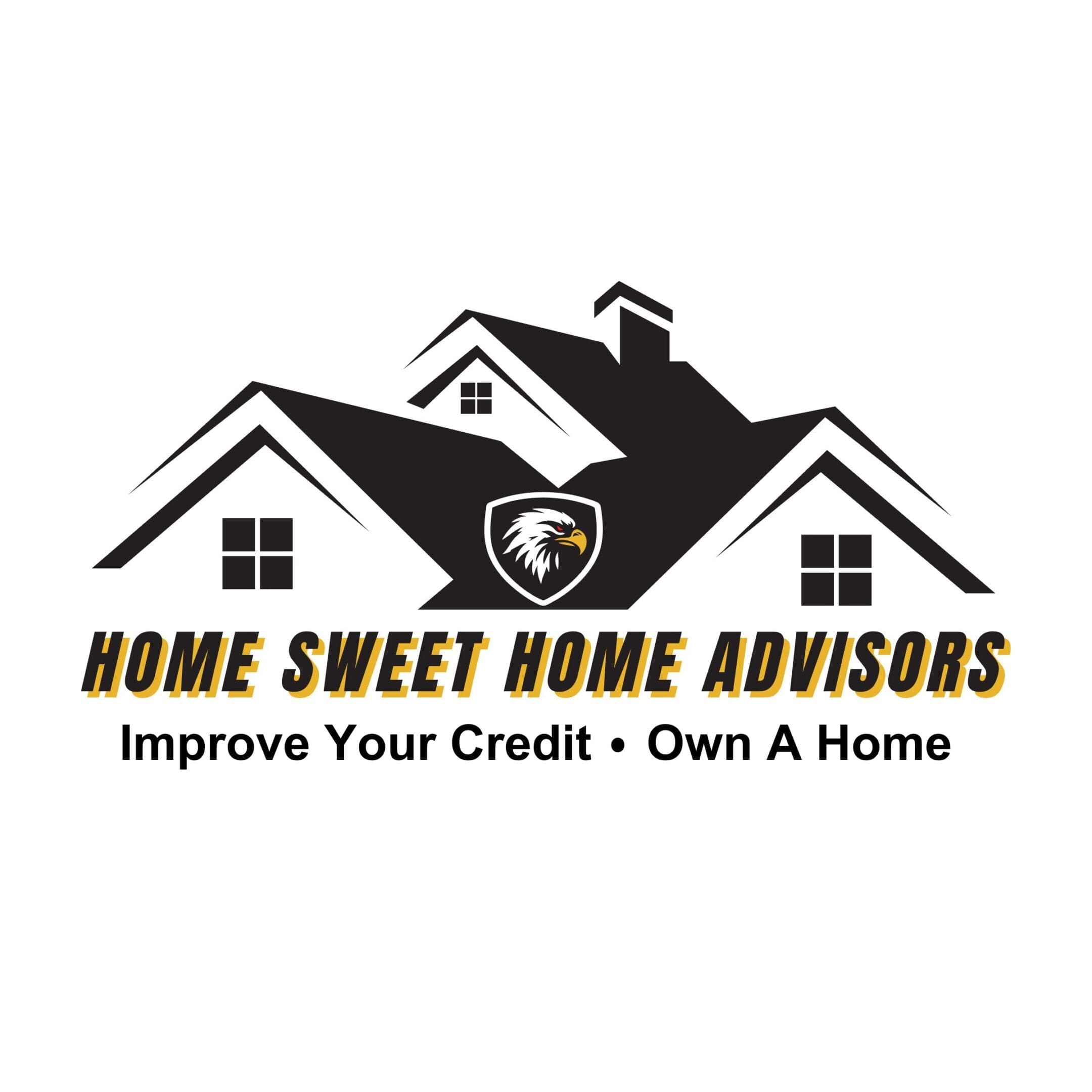 Home Sweet Home Advisors logo with houses